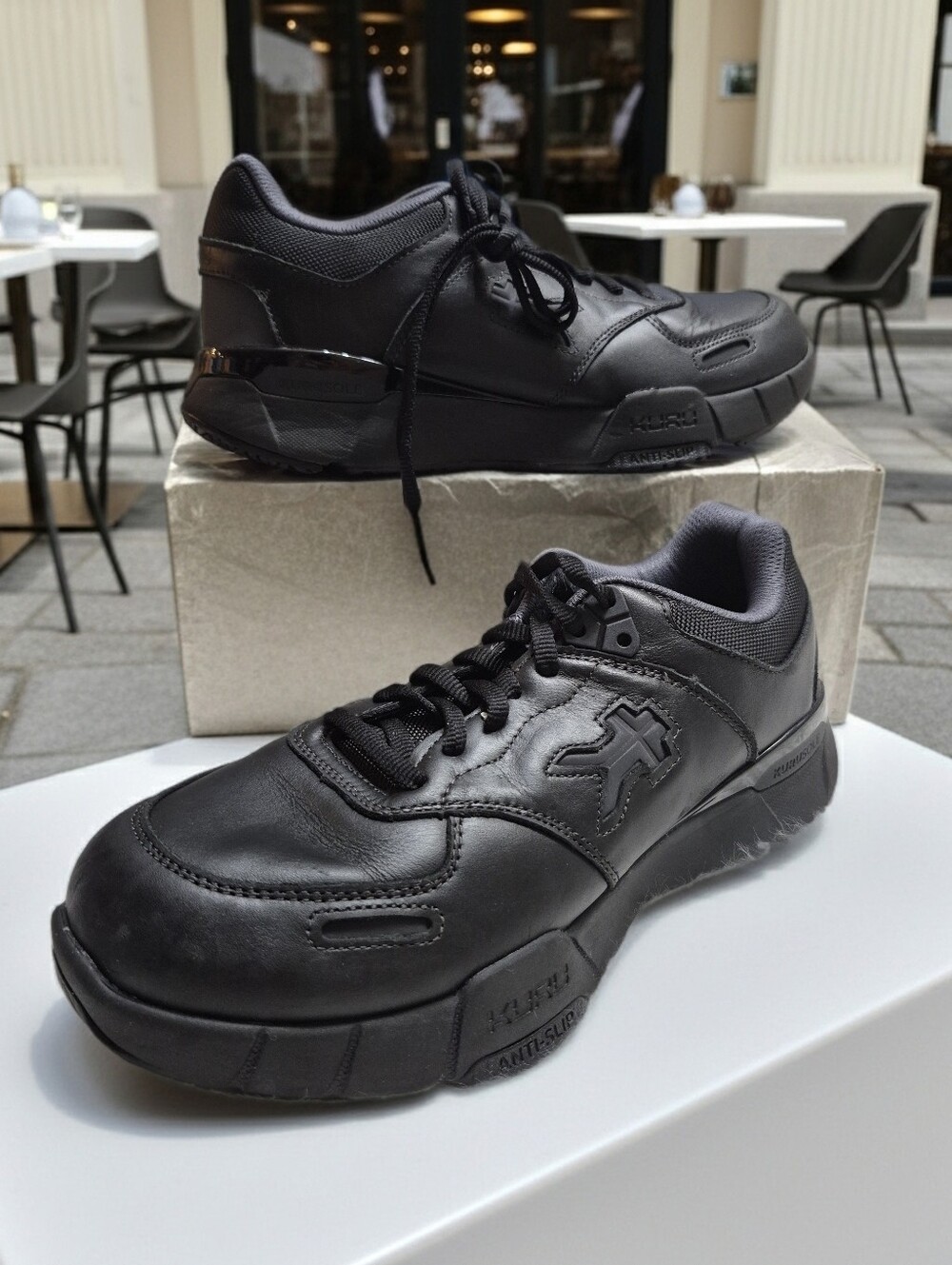 Kuru Cloud Anti-slip Kinetic 2 Work Orthopedic Shoes Women's Sz 11 Wide $179